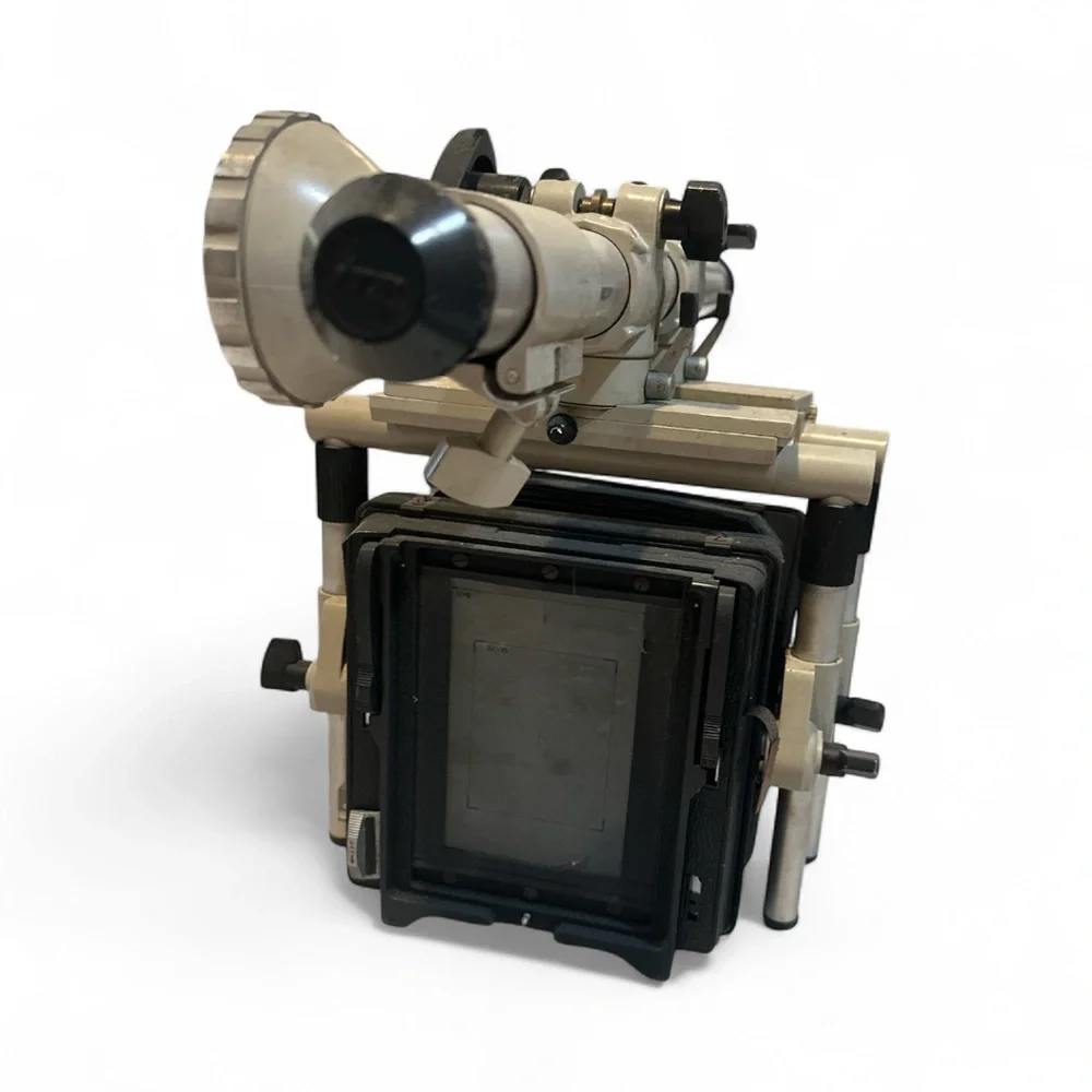 Linhof Kardan Large Format Camera ,Monorail, Viewer, Rodenstock Sironar Lens